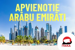 Dubaija!Cena sākot no 529 eur! 